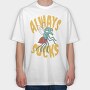 Mosquito Cartoon Quote, Tricou Oversize Barbati (Unisex)