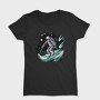 Skiing Snow Sport Night Ski, Tricou Femei
