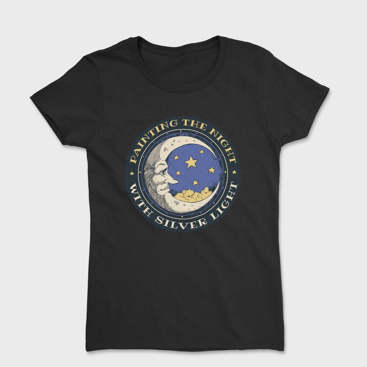 Moon Painting Whimsigoth, Tricou Femei