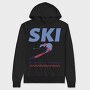 Ski Snow Style Winter, Hanorac Oversize Barbati (Unisex)