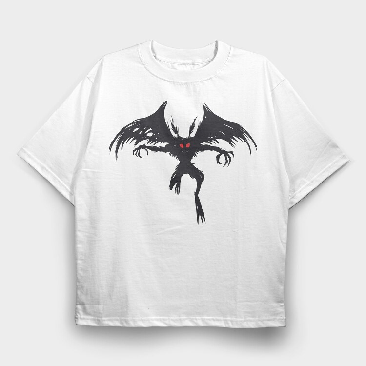 Mothman, Tricou Oversize Barbati (Unisex)