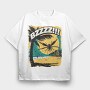 Mosquito Sunset Japanese Monster, Tricou Oversize Barbati (Unisex)