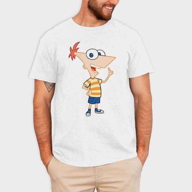 Phineas and Ferb 16, Tricou Barbati (Unisex)