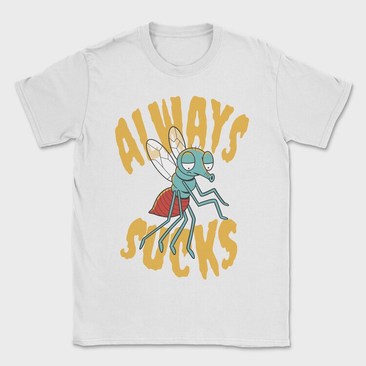Mosquito Cartoon Quote, Tricou Barbati (Unisex)