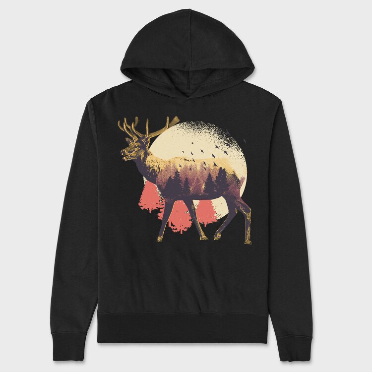 Moose, Hanorac Oversize Barbati (Unisex)