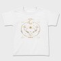 Moon Circle And Wildflowers Stars Sun Planets Tote 10, Tricou Copii