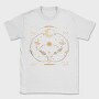 Moon Circle And Wildflowers Stars Sun Planets Tote 10, Tricou Barbati (Unisex)