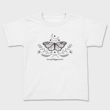 Moon Butterfly Tote, Tricou Copii