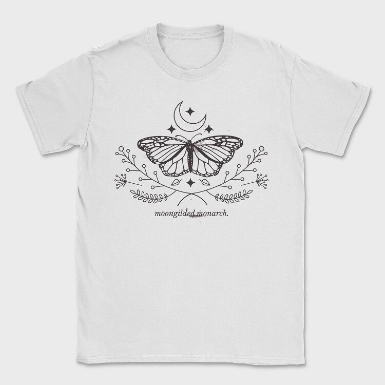 Moon Butterfly Tote, Tricou Barbati (Unisex)