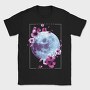 Moon And Flowers Japanese Spring, Tricou Barbati (Unisex)
