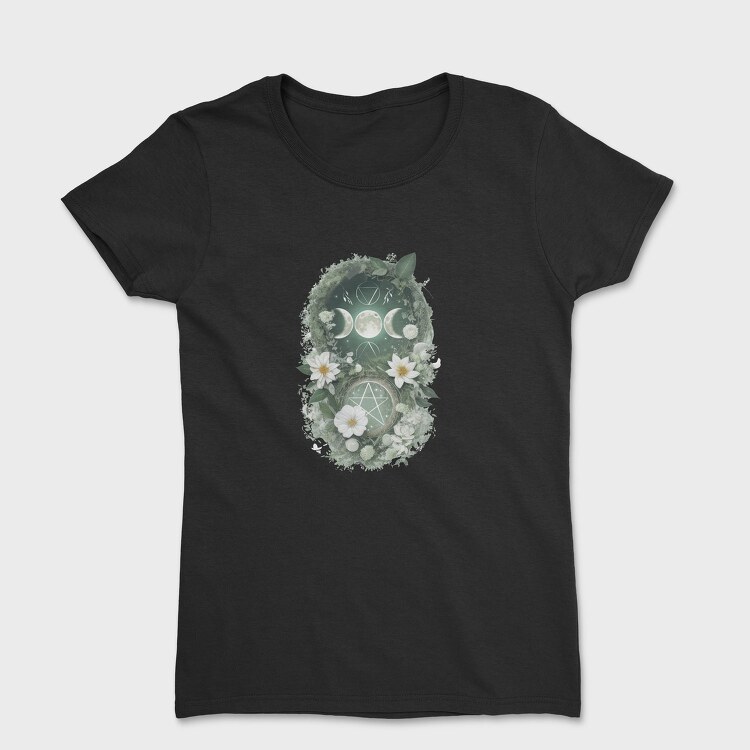 Moon And Flower Magic, Tricou Femei