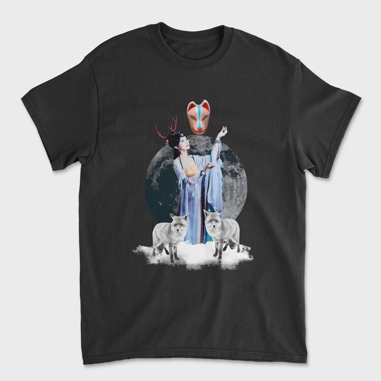 Tote Japan Kitsune, Tricou Barbati (Unisex)