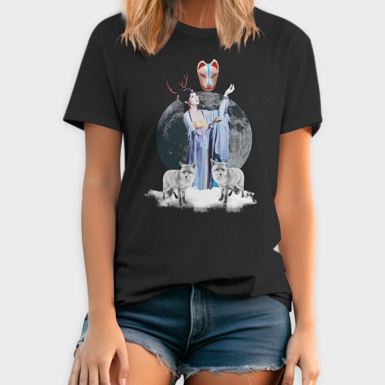 Tote Japan Kitsune, Tricou Barbati (Unisex)