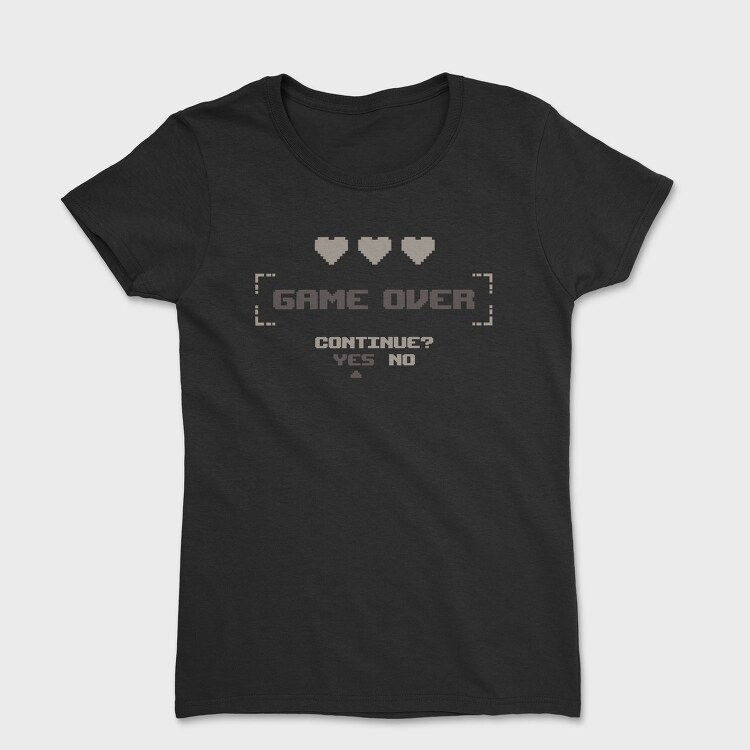 Minimalist Gamer Retro 05, Tricou Femei