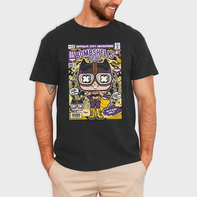 Batgirl Adventure, Tricou Barbati (Unisex)