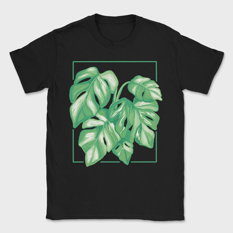 Monstera Variegata Plant, Tricou Barbati (Unisex)