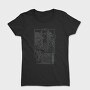 Mona Lisa Electric Guitar Rock, Tricou Femei