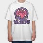Monster Open Mouth, Tricou Oversize Barbati (Unisex)