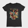 Metal Musician Abstract Music 05, Tricou Femei