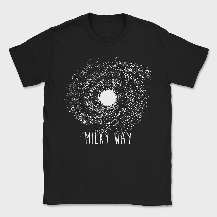Milky Way Quote, Tricou Barbati (Unisex)