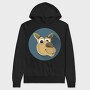 Mooch Moose Mascot, Hanorac Oversize Barbati (Unisex)
