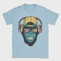 Monkey With Headphones, Tricou Barbati (Unisex)