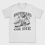 Monkey Snowboarding, Tricou Barbati (Unisex)