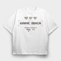 Minimalist Gamer Retro 05, Tricou Oversize Barbati (Unisex)