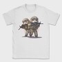 Military Sloths, Tricou Barbati (Unisex)