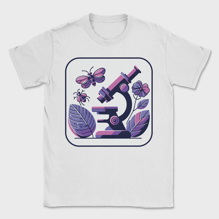 Microscope Insects, Tricou Barbati (Unisex)