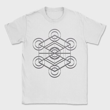 Metatron Cube, Tricou Barbati (Unisex)