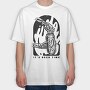 Skeleton Opening Beer Can It S Beer Time, Tricou Oversize Barbati (Unisex)
