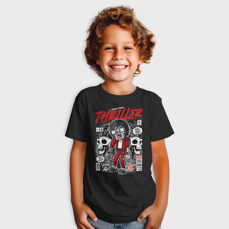 Thriller Robot Skull, Tricou Copii