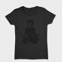 Skeleton Girl And Cat, Tricou Femei