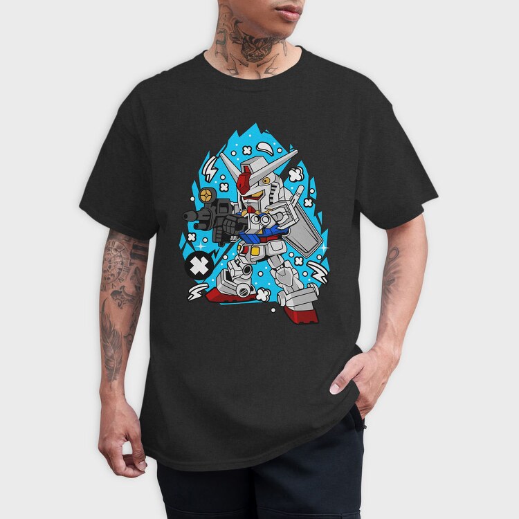 Gundam Burst Storm, Tricou Barbati (Unisex)