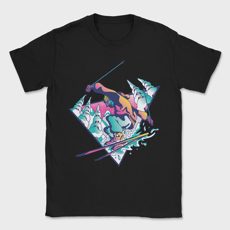 Tricou Barbati (Unisex) Imprimat digital direct in tesatura, bumbac premium 100%.