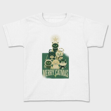Merry Catmas Christmas, Tricou Copii