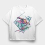 Ski Guy (1), Tricou Oversize Barbati (Unisex)