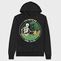 Skeleton Watering Plants Quote, Hanorac Oversize Barbati (Unisex)