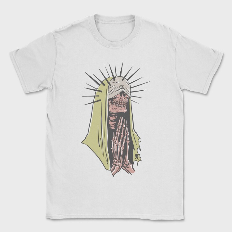 Skeleton Veil Prayer, Tricou Barbati (Unisex)