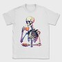 Skeleton Tea Coffee, Tricou Barbati (Unisex)