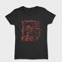 Skeleton And Coffee Drink Till, Tricou Femei