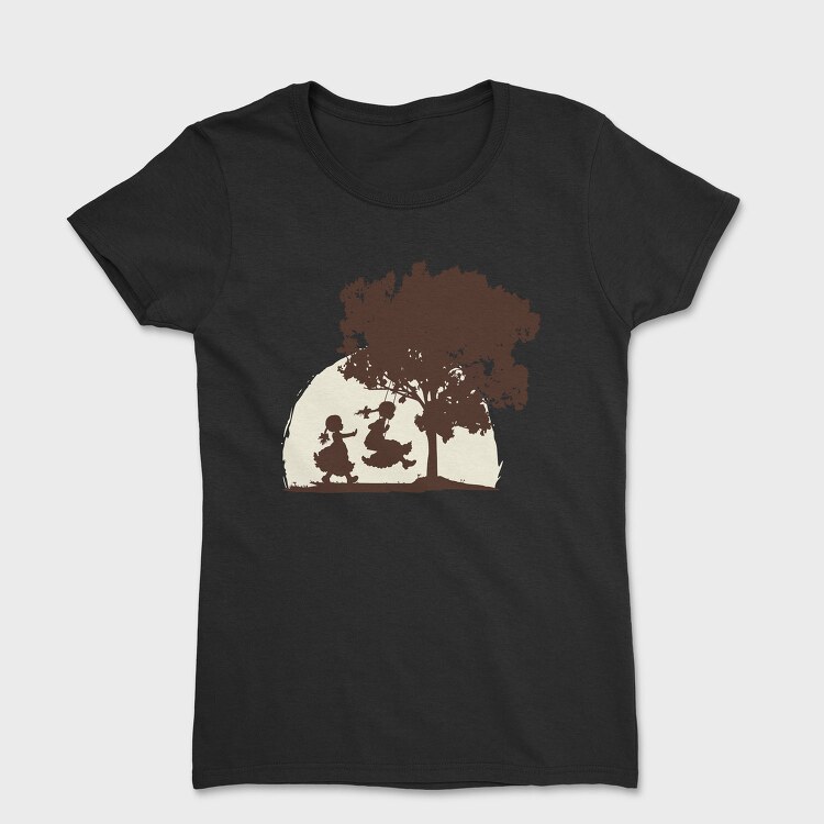 Sisters Playing Swinging, Tricou Femei