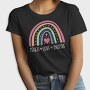 Teach Love Inspire Rainbow, Tricou Femei