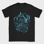 Skeleton Demon Dark Creature Darkness 01, Tricou Barbati (Unisex)