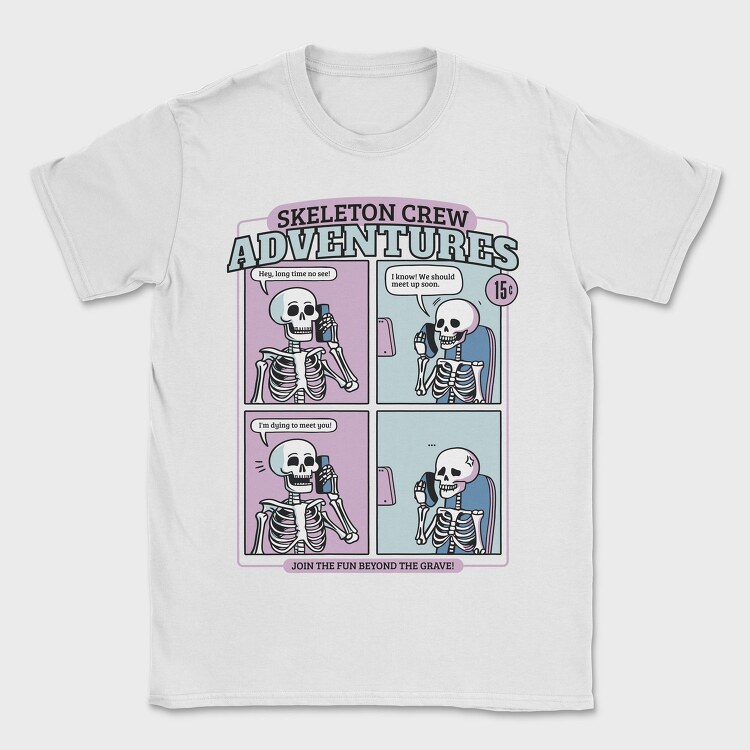 Skeleton Crew Adventures, Tricou Barbati (Unisex)