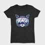 Cat Ski Glasses Skii, Tricou Femei