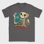 Skeleton Christmas Creepy Cartoon, Tricou Barbati (Unisex)