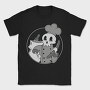 Skeleton Baker Retro Chef Cartoon, Tricou Barbati (Unisex)