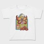 Skeleton And Flowers Skull Fairy, Tricou Copii